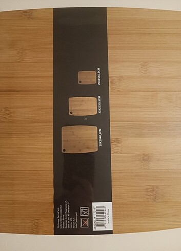 Beden Bambu Kesme Tahtası 3lü