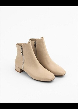 Nişantaşı shoes bej bot