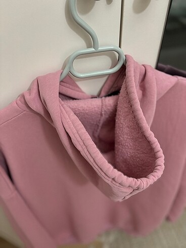 l Beden pembe Renk Mavi sweatshirt