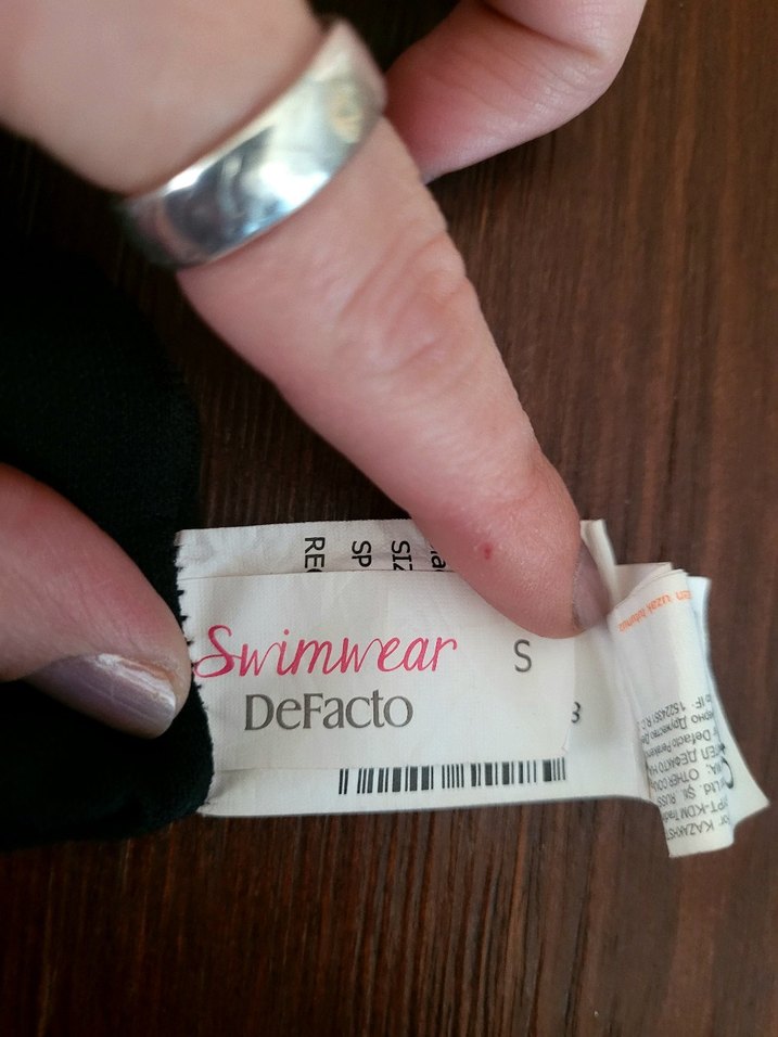 Defacto Siyah Kadın Mayo - Görsel 3