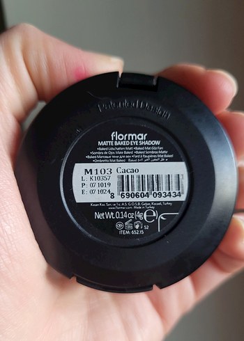 Flormar Matte Baked Eye Shadow M103 Cacao - Görsel 4