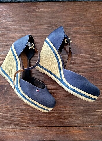 Tommy Hilfiger Tommy Hilfiger Dolgu Topuklu Espadril