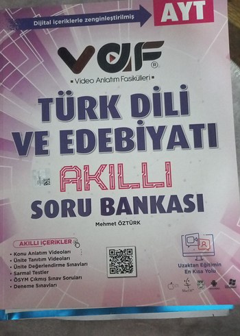 AYT Türk Dili ve Edebiyatı Akıllı Soru Bankası