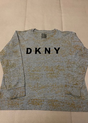 DKNY Gri Dkny Kadin Sweatshirt