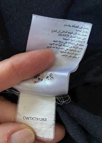 Kısa Kollu Siyah Baskılı Hamile Tişörtü - Görsel 3