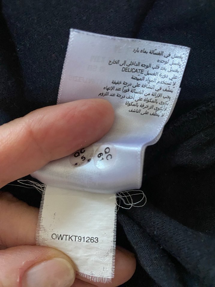 Kısa Kollu Siyah Baskılı Hamile Tişörtü - Görsel 3