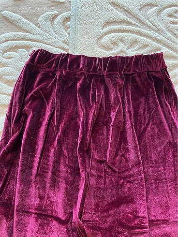 s Beden bordo Renk Pantolon