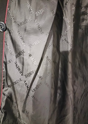 Düğmeli Siyah Uzun Kadın Trençkot - Görsel 4