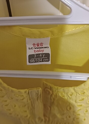 LC Waikiki Kız bebek gömlek