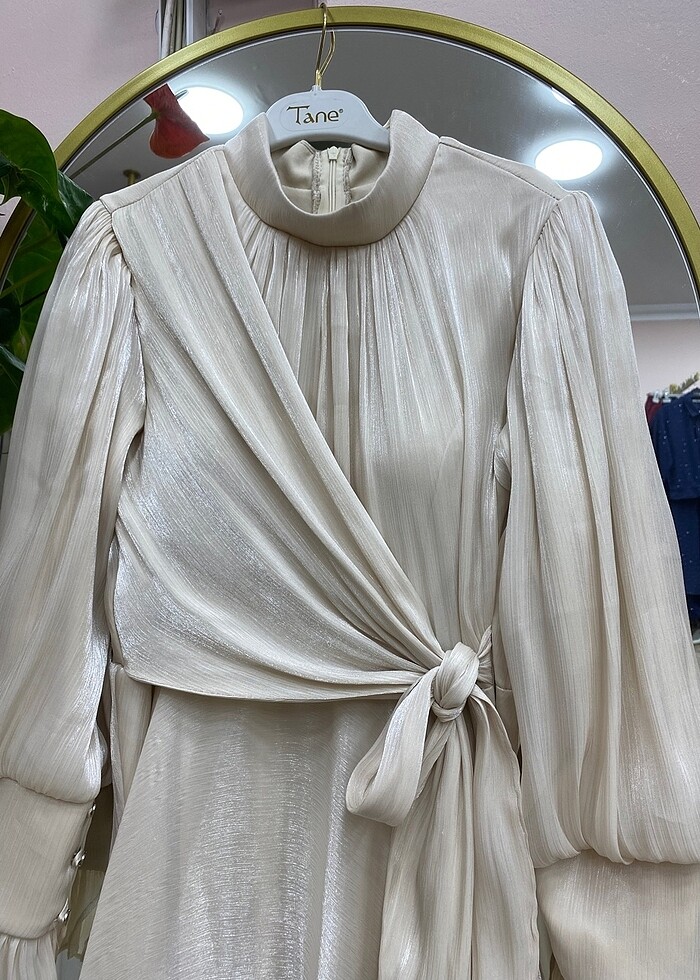 Şifon önden bağlamalı - Görsel 2