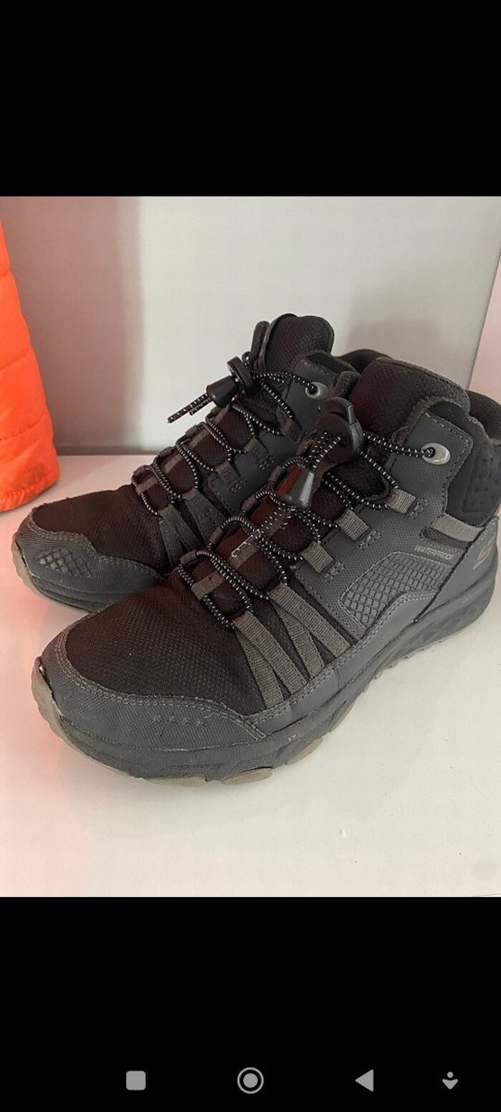 Skechers Gri Erkek Spor Ayakkabı akıllı  Bağcıkli - Görsel 3