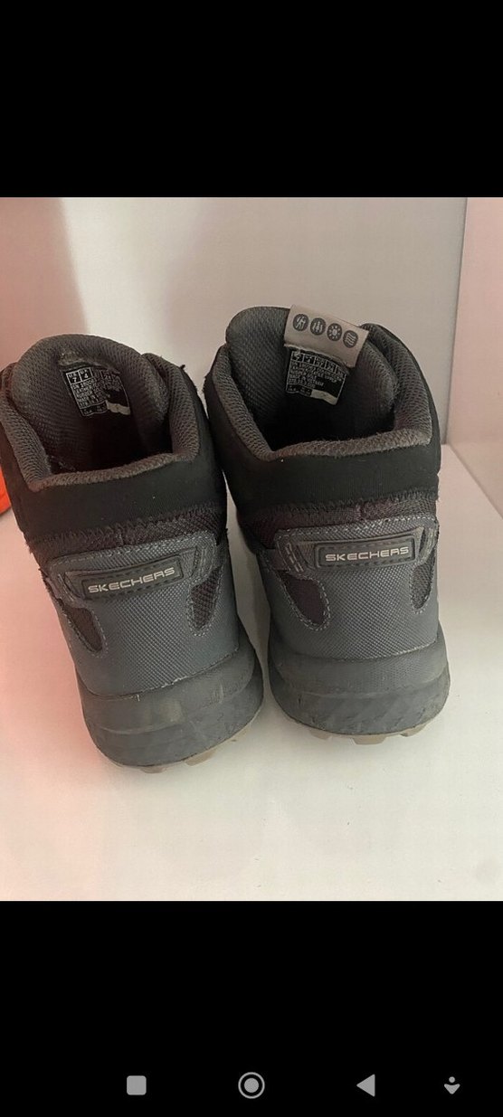 Skechers Gri Erkek Spor Ayakkabı akıllı  Bağcıkli - Görsel 4