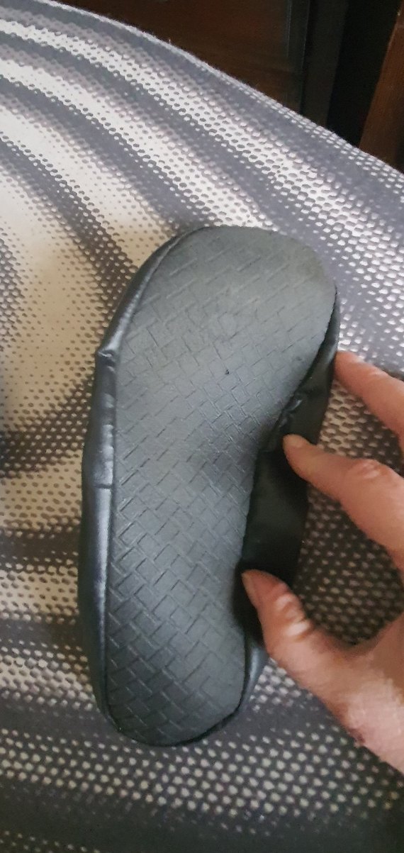 Çocuk Siyah Lastikli Bale Ayakkabısı, Pisi pisi - Görsel 3