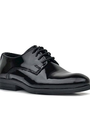 Siyah Rugan Erkek Çocuk Oxford Ayakkabı - Görsel 3