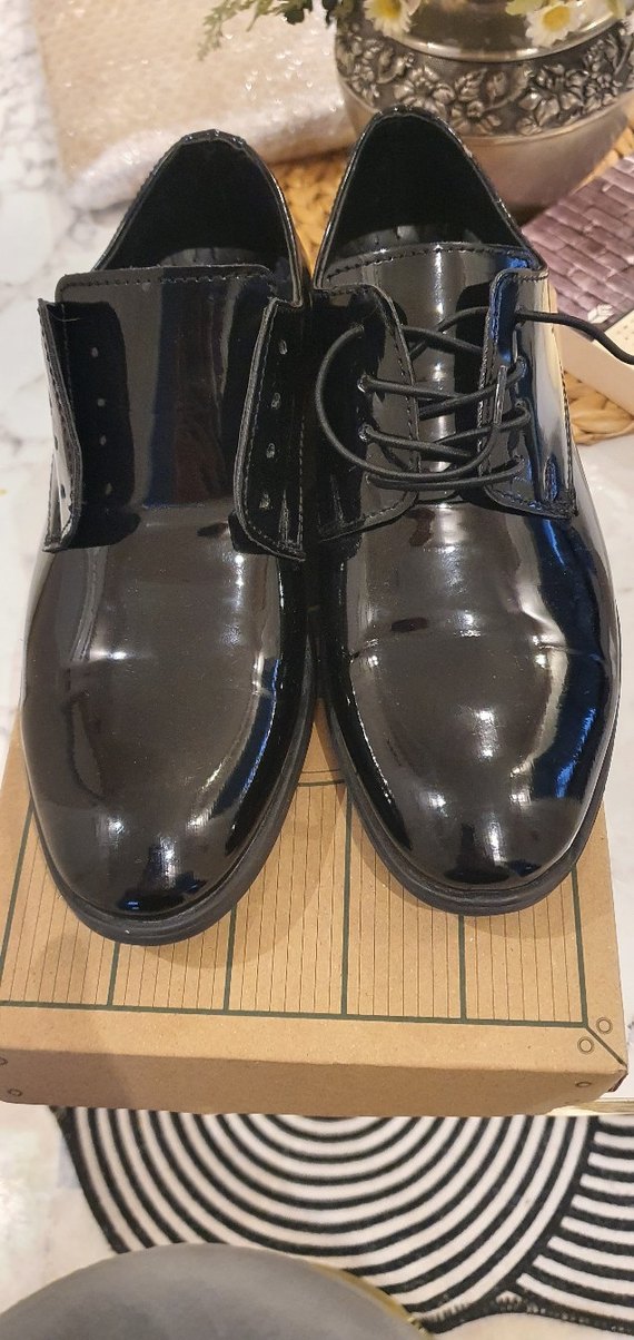 Siyah Rugan Erkek Çocuk Oxford Ayakkabı - Görsel 5