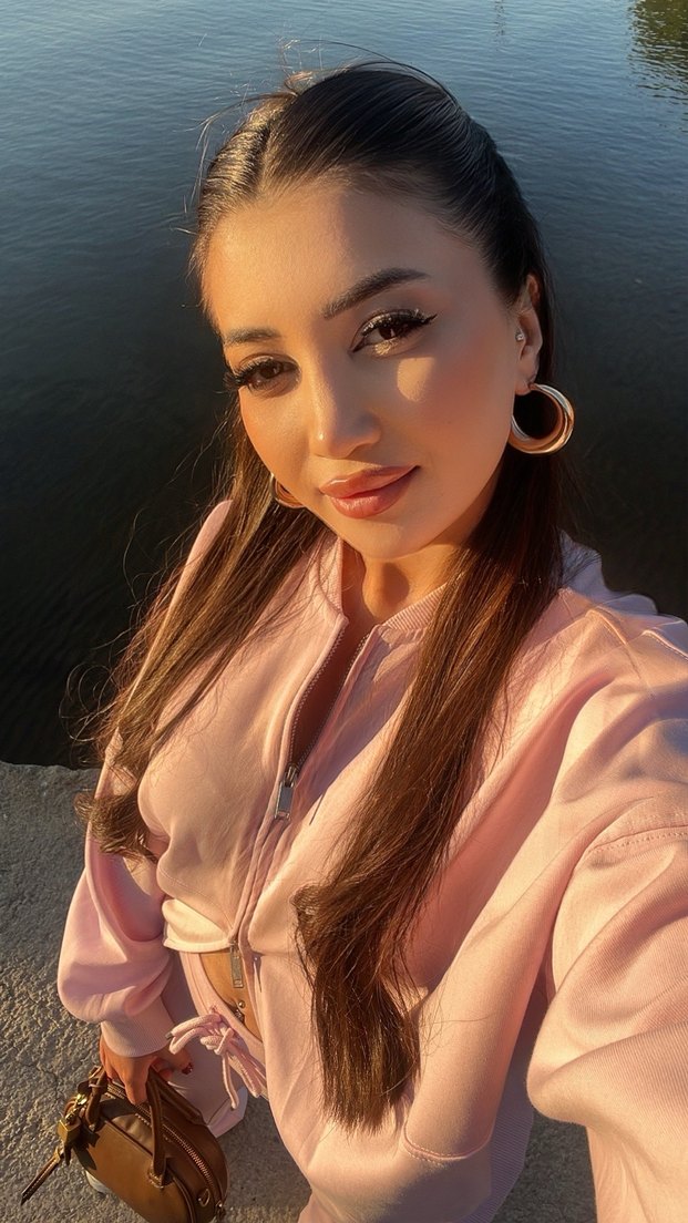 Pembe Kadın Midi Eşofman Takımı - Görsel 2