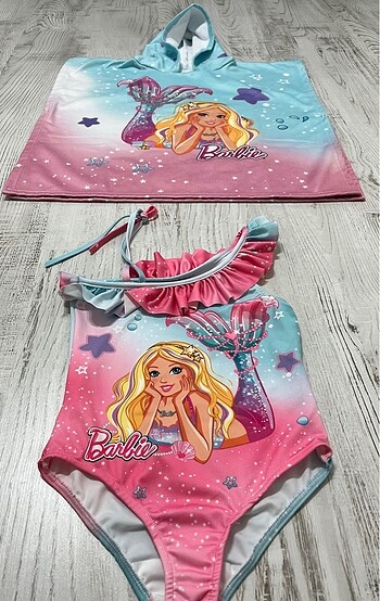 Barbie panço ve havlu 2/3 3/4 4/5 5/6 7/8