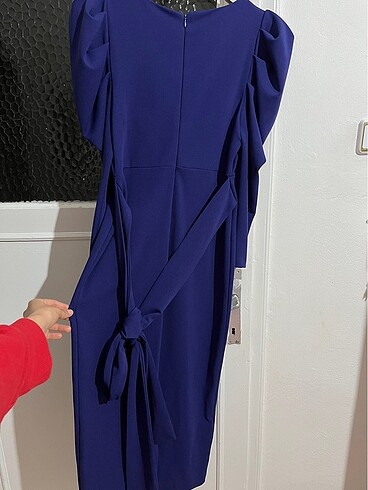 Midi boy elbise - Görsel 5