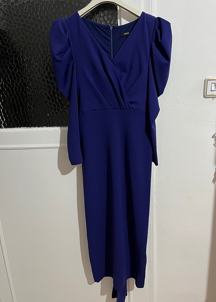 Midi boy elbise - Görsel 2