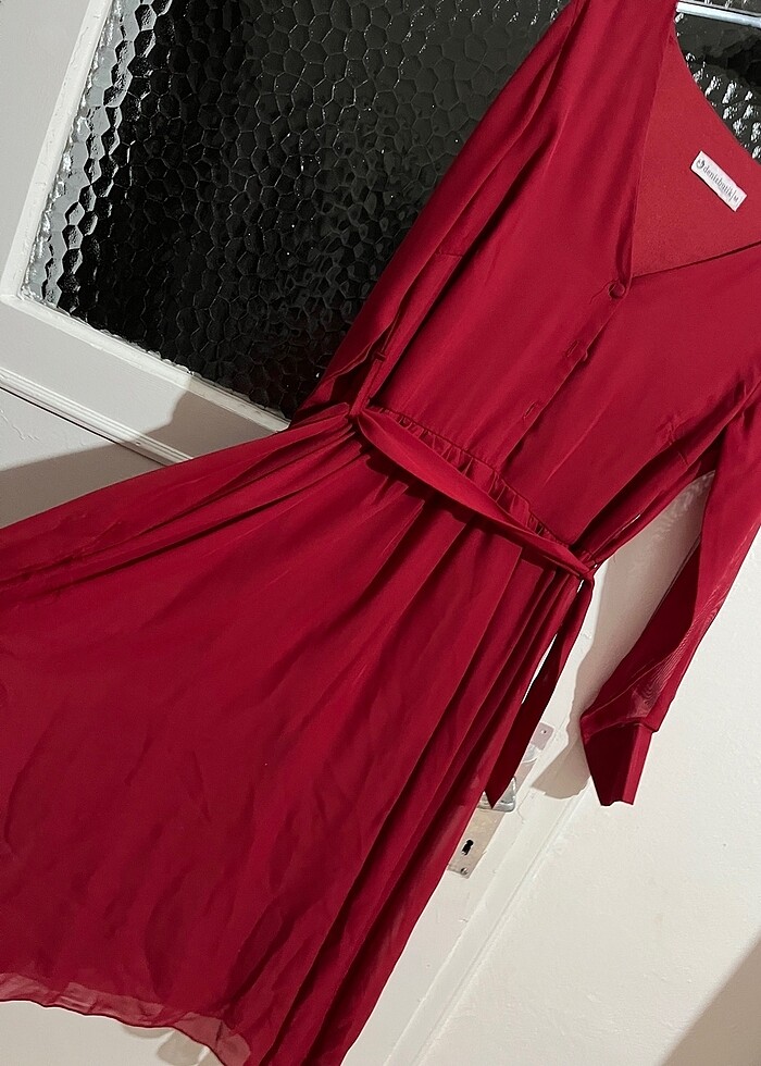 Midi boy elbise - Görsel 2