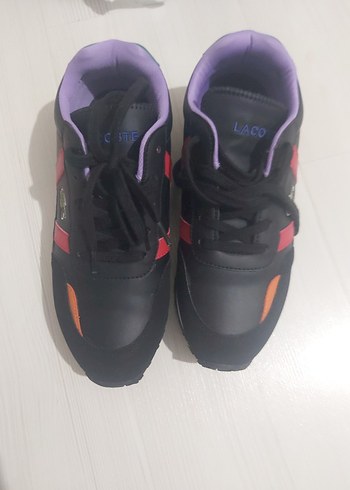 36 Beden Lacoste kadın Spor Ayakkabı Velcro Detaylı