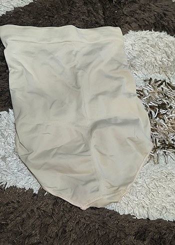 Bej Minimalist Midi Kadın korse - Görsel 2