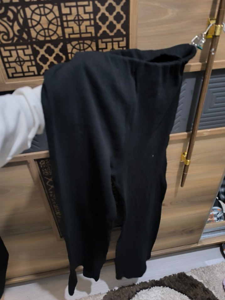 Kadın Siyah Mini Kayık Yaka Triko takım - Görsel 3