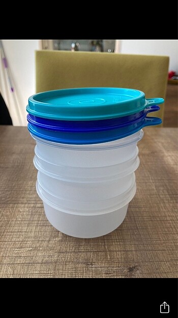 Beden Tupperware 3lü Saklama Kabı