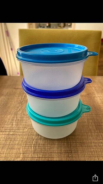 Tupperware Tupperware 3lü Saklama Kabı