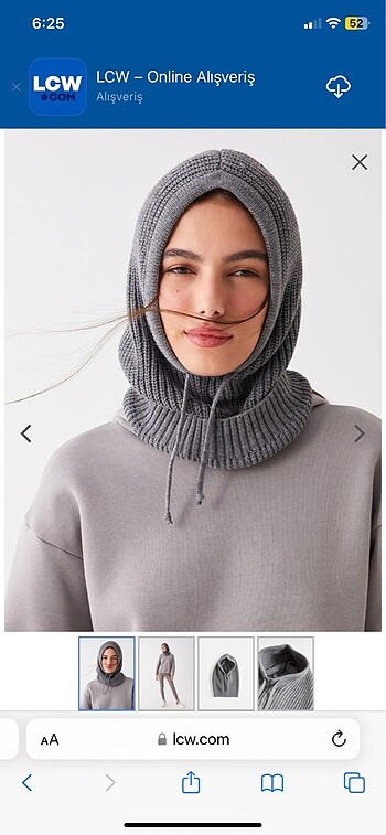 Triko balaclava