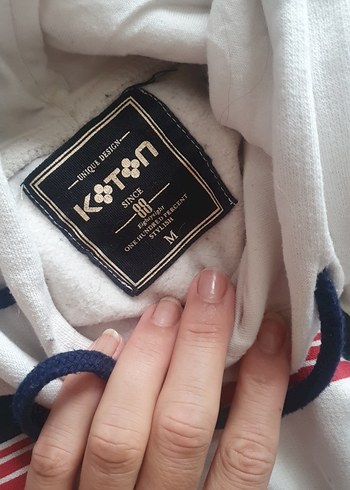 m Beden gri Renk Gri Kapüşonlu Günlük Sweatshirt