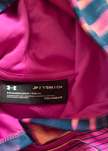 Kız Çocuk Kapüşonlu Fermuarlı Pembe Ceket - Görsel 2