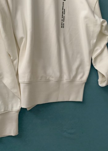 Calvin Klein Erkek Beyaz Baskılı Sweatshirt - Görsel 9