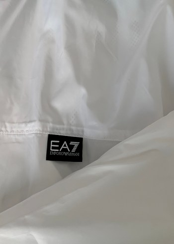 Beyaz erkek Spor yağmurluk rüzgarlık , Fermuarlı, Rahat Kesim - Görsel 2