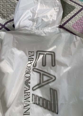 Beyaz erkek Spor yağmurluk rüzgarlık , Fermuarlı, Rahat Kesim - Görsel 5