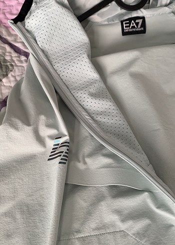 Gri Erkek  Rüzgarlık Fermuarlı - Görsel 5