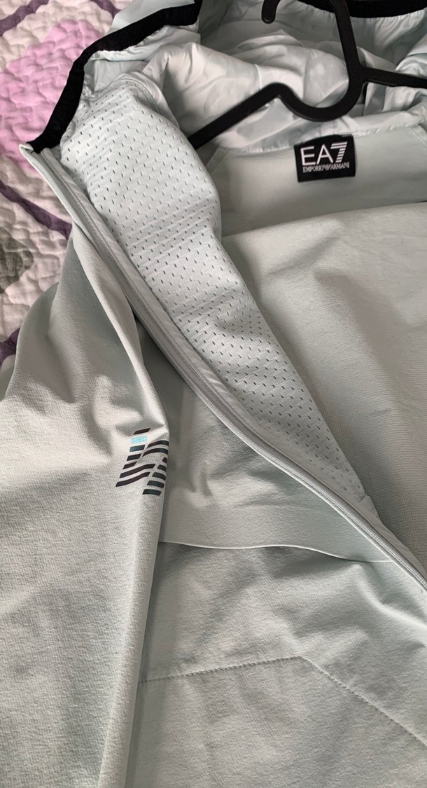 Gri Erkek  Rüzgarlık Fermuarlı - Görsel 5