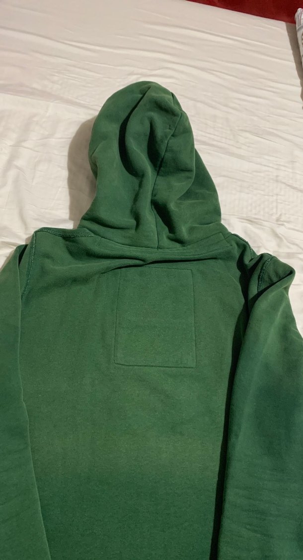 Erkek Abercrombie Yeşil Kapüşonlu Sweatshirt - Görsel 4