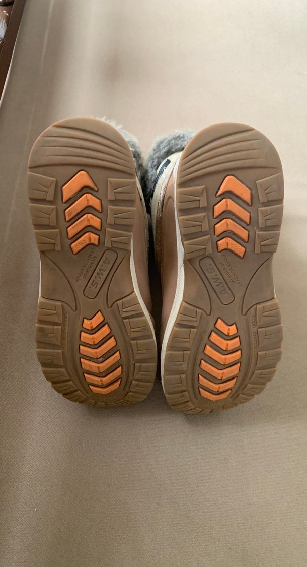 Kız Çocuk Bej Kürklü Street Wear Bot - Görsel 3