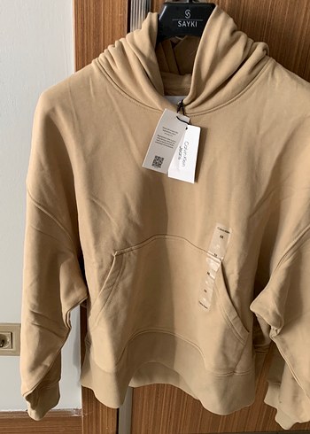 Bej Kadın Crew Neck Sweatshirt - Görsel 5