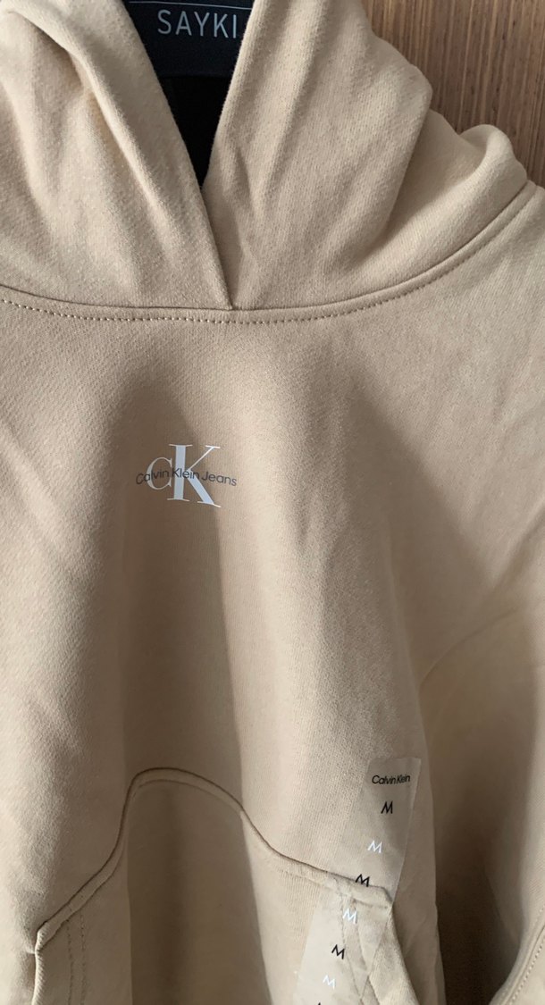 Bej Kadın Crew Neck Sweatshirt - Görsel 3