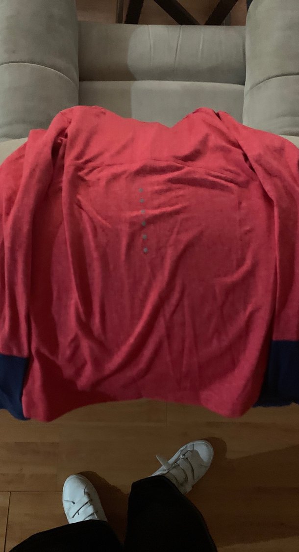 Kırmızı Fermuarlı kiz çocuk Sweatshirt - Görsel 4