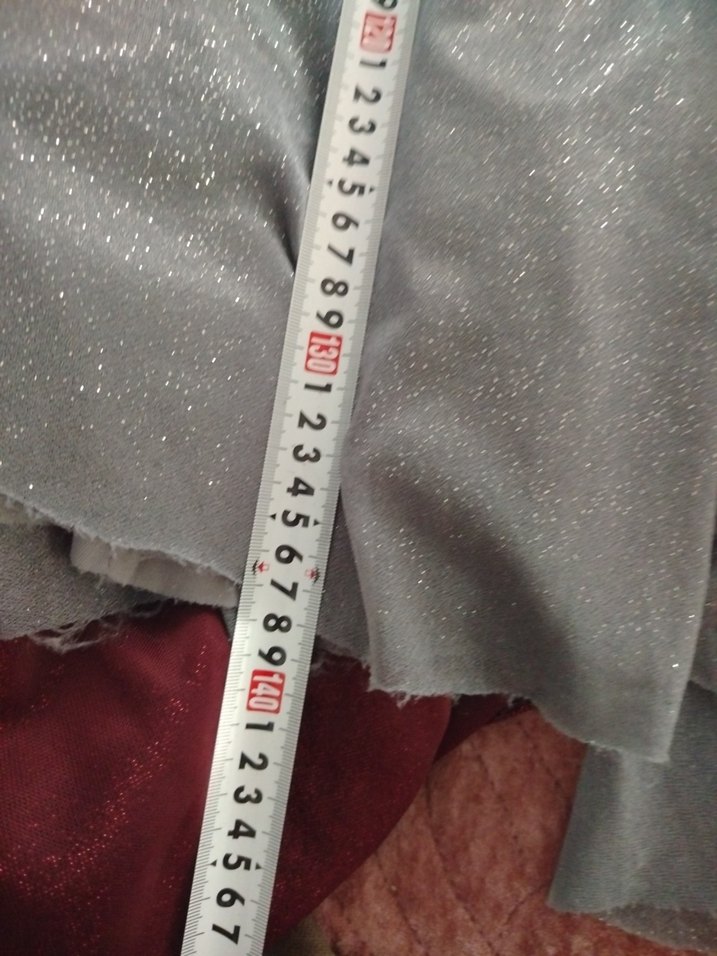 Gri Drapeli Uzun Abiye Elbise - Görsel 5