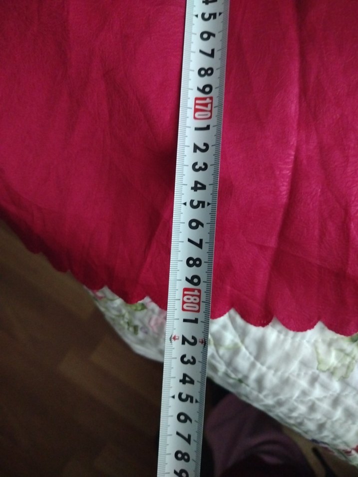 Bordo Düz Modern Perde - Görsel 3