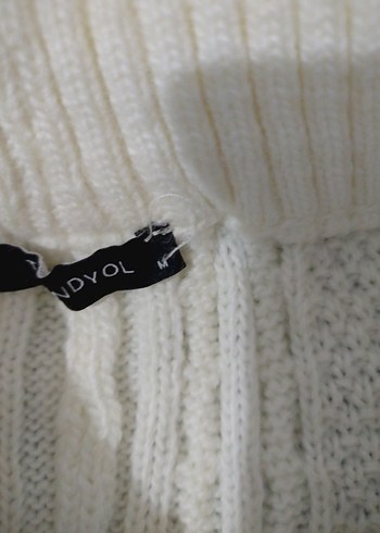 kadın triko elbise etek - Görsel 6