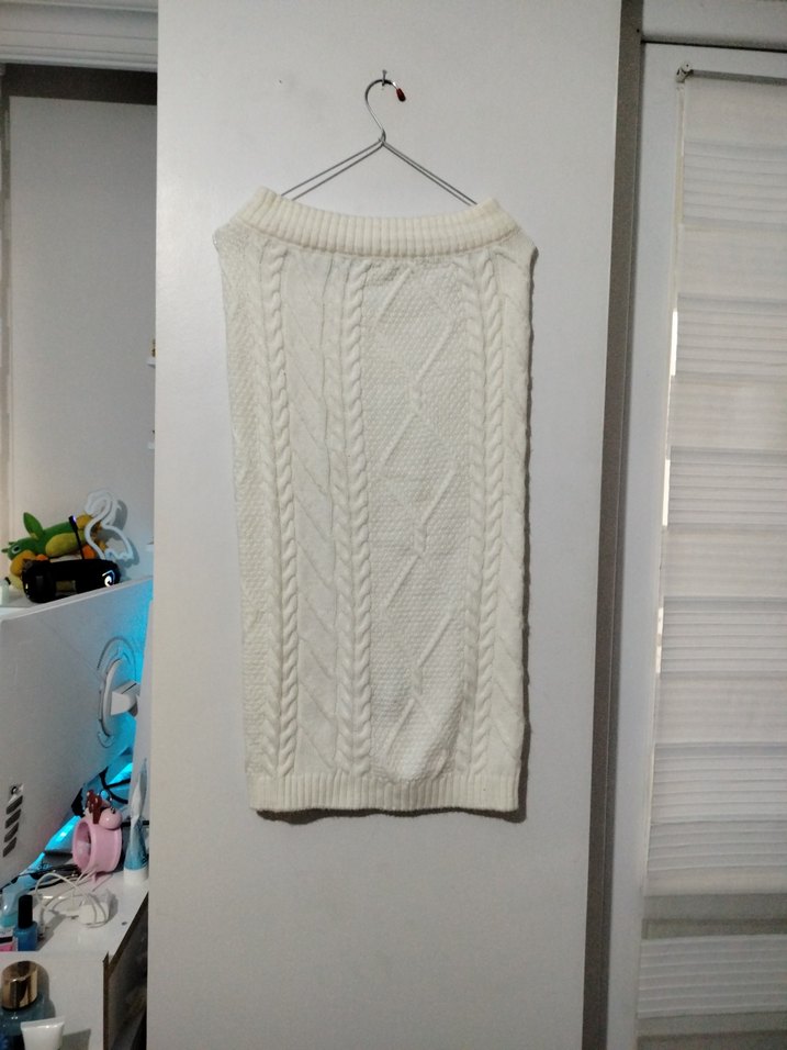 kadın triko elbise etek - Görsel 2