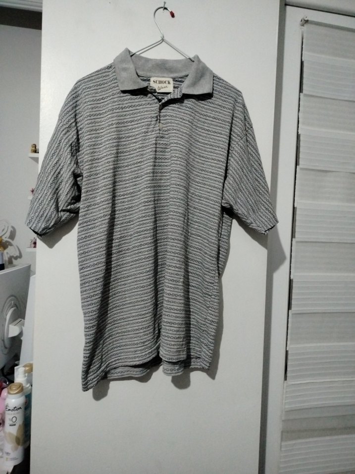 Gri Erkek Polo Tişört Kısa Kollu - Görsel 2