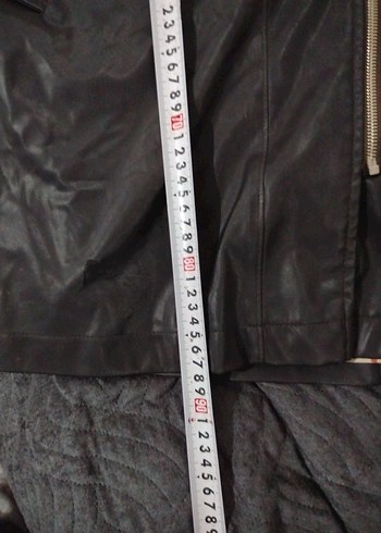 Siyah Deri Midi Erkek Yağmurluk - Görsel 2