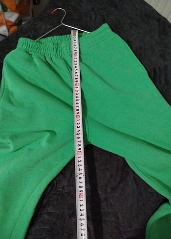 Kadın Yeşil Rahat Kesim Eşofman Altı - Görsel 4