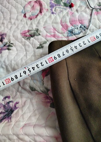 Kahverengi Midi Kalem Etek - Görsel 3